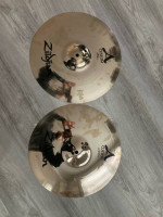 Zildjian A Custom 14’ Hi Hat Cymbals