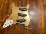 Fender Squier 40th anniversary Stratocaster loaded pick guard