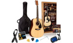 Yamaha Deluxe Gigmaker Natural Acoustic New Guitar Package / Bundle