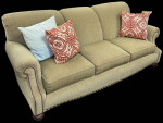 Beautiful Olive Green Sofa in GREAT condition!