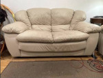 Italy leather Sofa and-loveseat for sale