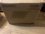 New. CoolMusic DM80 80W Bluetooth Electric Drum Amplifier Speaker.