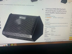 New. CoolMusic DM80 80W Bluetooth Electric Drum Amplifier Speaker.
