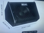 New. CoolMusic DM80 80W Bluetooth Electric Drum Amplifier Speaker.