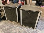 2 Vintage Bass Cabinets 18” Peavey with JBL Speakers