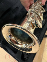 Nice Silver Soprano Saxophone with New Box of Reeds $400 Firm