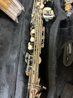 Nice Silver Soprano Saxophone with New Box of Reeds $400 Firm