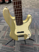 Squire Affinity Precision Bass V Shoreline Gold Electric Bass Guitar $300 Firm
