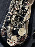 Nice Silver TENOR Saxophone with New Reeds $550 Firm