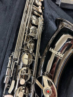 Nice Silver TENOR Saxophone with New Reeds $550 Firm