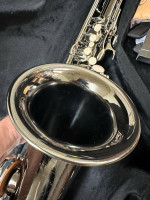 Nice Silver TENOR Saxophone with New Reeds $550 Firm