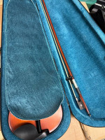 3/4 Size Violin with New Bow, Digital Tuner, Shoulder Rest, Extra Strings $130 F