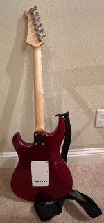 Yamaha Metallic Red Electric Guitar