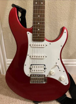 Yamaha Metallic Red Electric Guitar