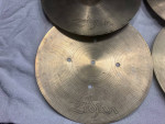 1970's Zildjian Quick Beat Hi Hats