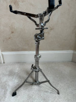 70s 80s silver Sticker TAMA Titan Single Braced Snare Drum Stand - Made In Japan