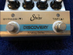 SUHR DISCOVERY Analog Delay Pedal and power supply with box