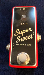 XOTIC SUPER SWEET Pedal with box