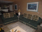 Queen Sofa bed and matching love seat
