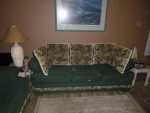 Queen Sofa bed and matching love seat