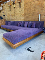 Mid Century Modern Adrian Pearsall Boomerang Sectional Sofa