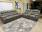 Dual Reclining Sofa and matching Loveseat