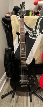 Ibanez S520EX Electric Guitar (Black)