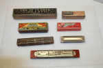 Vintage Harmonica Collection M. Hohner, Mezzotone, Castle Qty 7