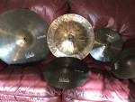 Vintage Saluda Handmade Cymbal Set
