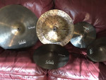 Vintage Saluda Handmade Cymbal Set