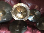 Vintage Saluda Handmade Cymbal Set