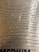 1980’s Zildjian A 20” Crash Drum Set Cymbal. No Cracks, Sounds Amazing