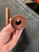 Vintage LP African Wood Block