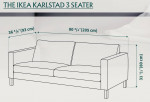 IKEA KARLSTAD sofa