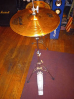 Pearl Hi Hat Stand with TAMA Rockstar Snare Drum