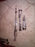 PDP hi-hat stand, Tama throne w/seat, Mapex snare stand all 3 for 100