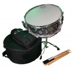 GP Percussion Snare Kit with Bag and Stand.