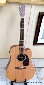 Martin DCX1E Solid Spruce top Dreadnought Cutaway Acoustic/Electric Gu