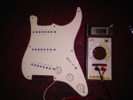 Fender USA used loaded pickguards both for 200