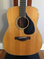 Vintage 1972 Yamaha FG-180 Red Label MIJ Nippon Gakki OHSC