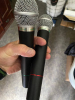BEHRINGER PRO MIXER DX 100 and TWO WINBEL PRO MIC'S
