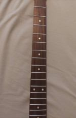 ROASTED MAPLE ROSEWOOD 60's STRAT STYLE NECK W/ TUNING MACHINES