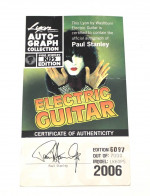 Lyon LK60PS Paul Stanley Autographed Electric Guitar