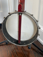 Vintage banjo, 5-string open back