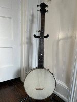 Vintage banjo, 5-string open back