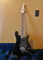 Brand new electric guitar