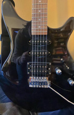Brand new electric guitar