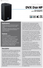 DB Technolgoes DVX DM10 Pair