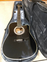 Esteban Midnight Steel Electric Accoustic