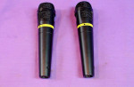 Pair of Audio-Technica microphones
